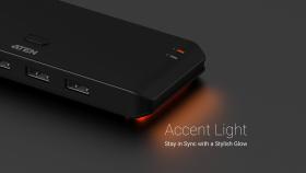 ATEN US4224-AT 2 x 4 USB 2.0 Sharing Switch