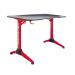 White Shark Fire Shadow Gaming Desk Black/Red