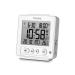 Hama Rhodes Digital Radio Alarm Clock LCD White