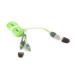 Platinet USB-A to microUSB/Lightning 2in1 Cable Green