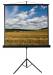 Funscreen Matt White Tripod 160x160 cm Format 1:1